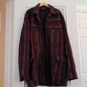 Coogi sweater jacket xl